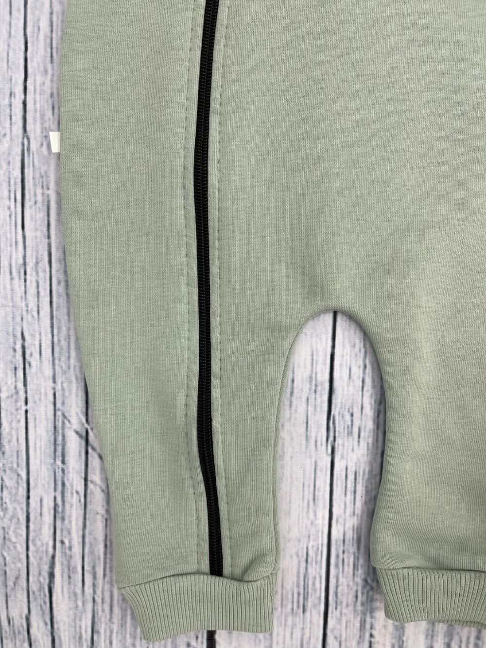 315-ОЛ. Комбинезон с капюшоном, хлопок 65%, 35% ПЭ, 3-х нитка без начеса + интерлок 62,68,74,80