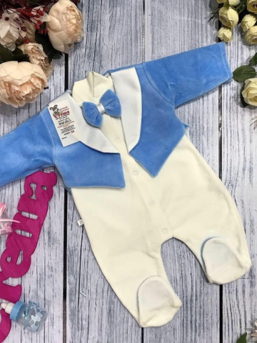 Купить оптом 115-Г. Комбинезон с пиджаком,80% хлопок интерлок, 20% ПЭ велюр в Астрахани