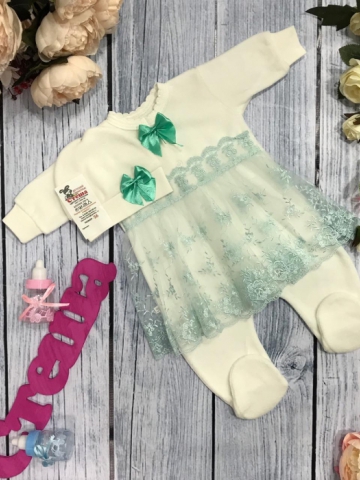 Купить оптом 129. Комбинезон ясельный с шапкой,100% хлопок интерлок в Астрахани