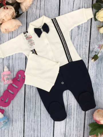 Купить оптом 207. Комбинезон ясельный с шапкой,100% хлопок интерлок в Астрахани