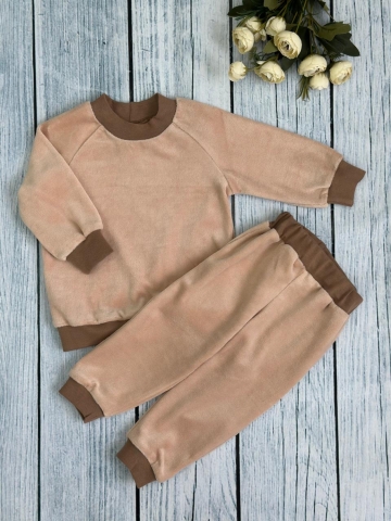 Купить оптом 343. Костюм ясельный, 80% хлопок, 20% ПЭ 80-86-92 в Астрахани